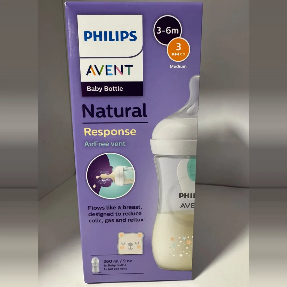 Biberon Natural Response AirFree 260 ml — Philips Avent