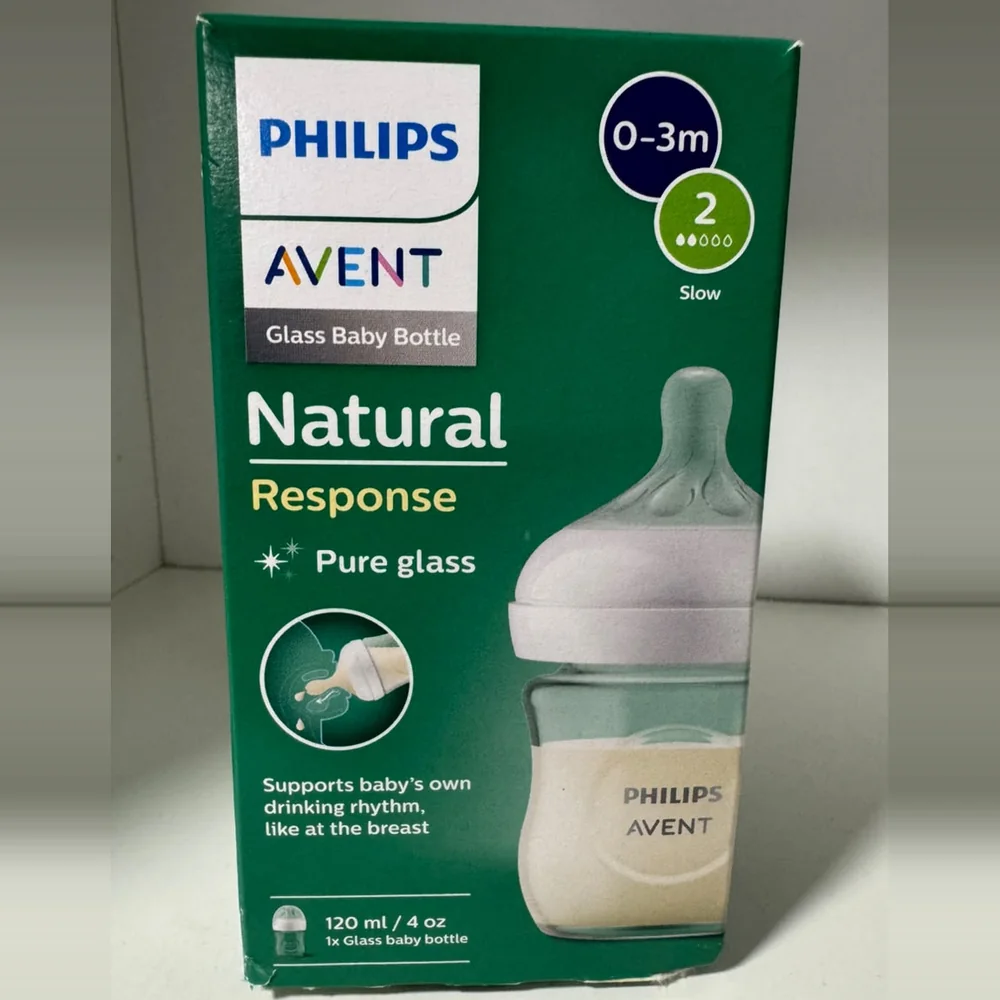 Biberon en verre Natural Response 120 ml — Philips Avent