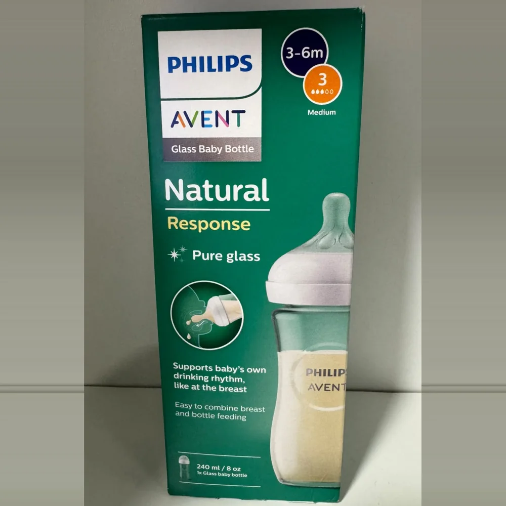 Biberon en verre Natural Response 240 ml — Philips Avent